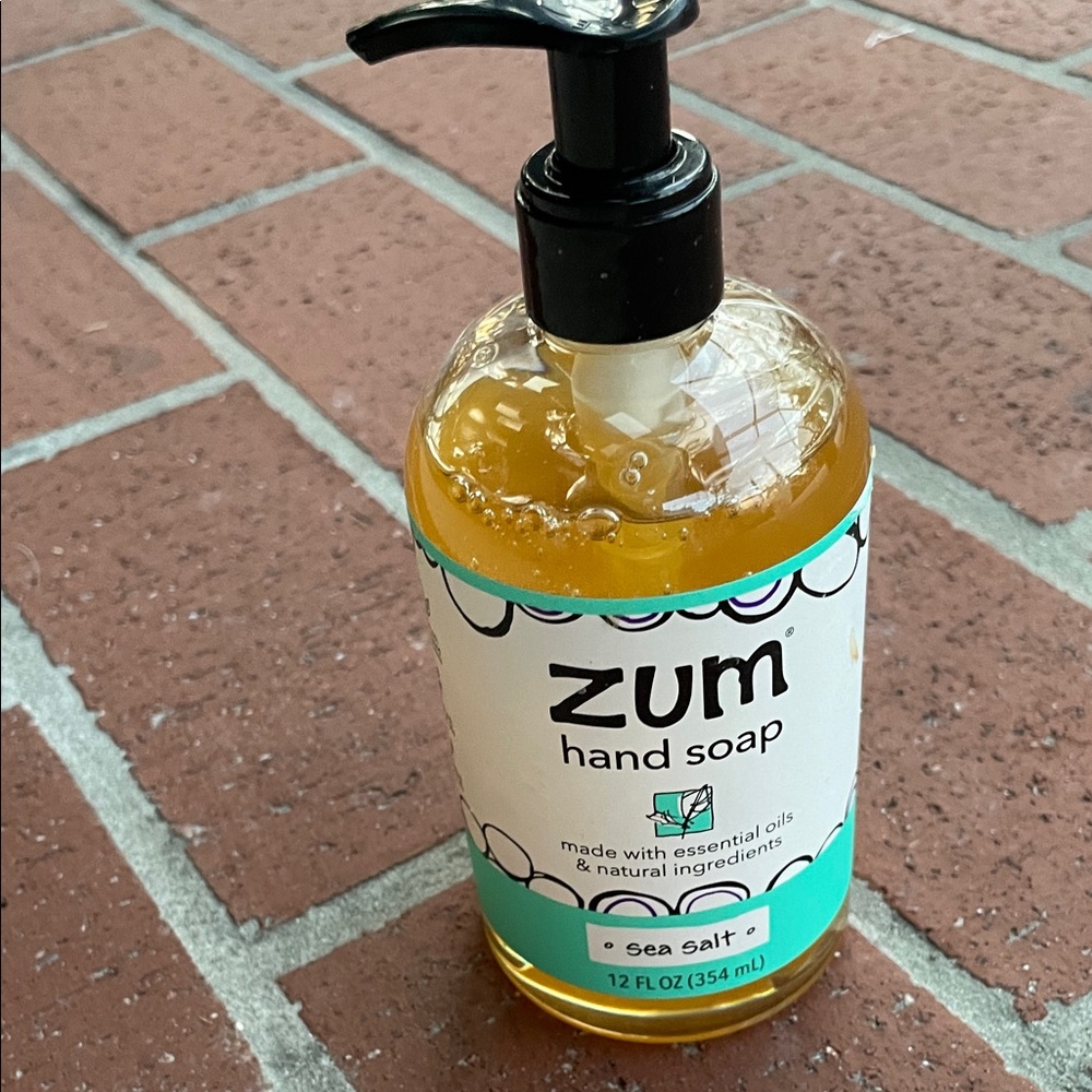 NEW zum natural hand soap